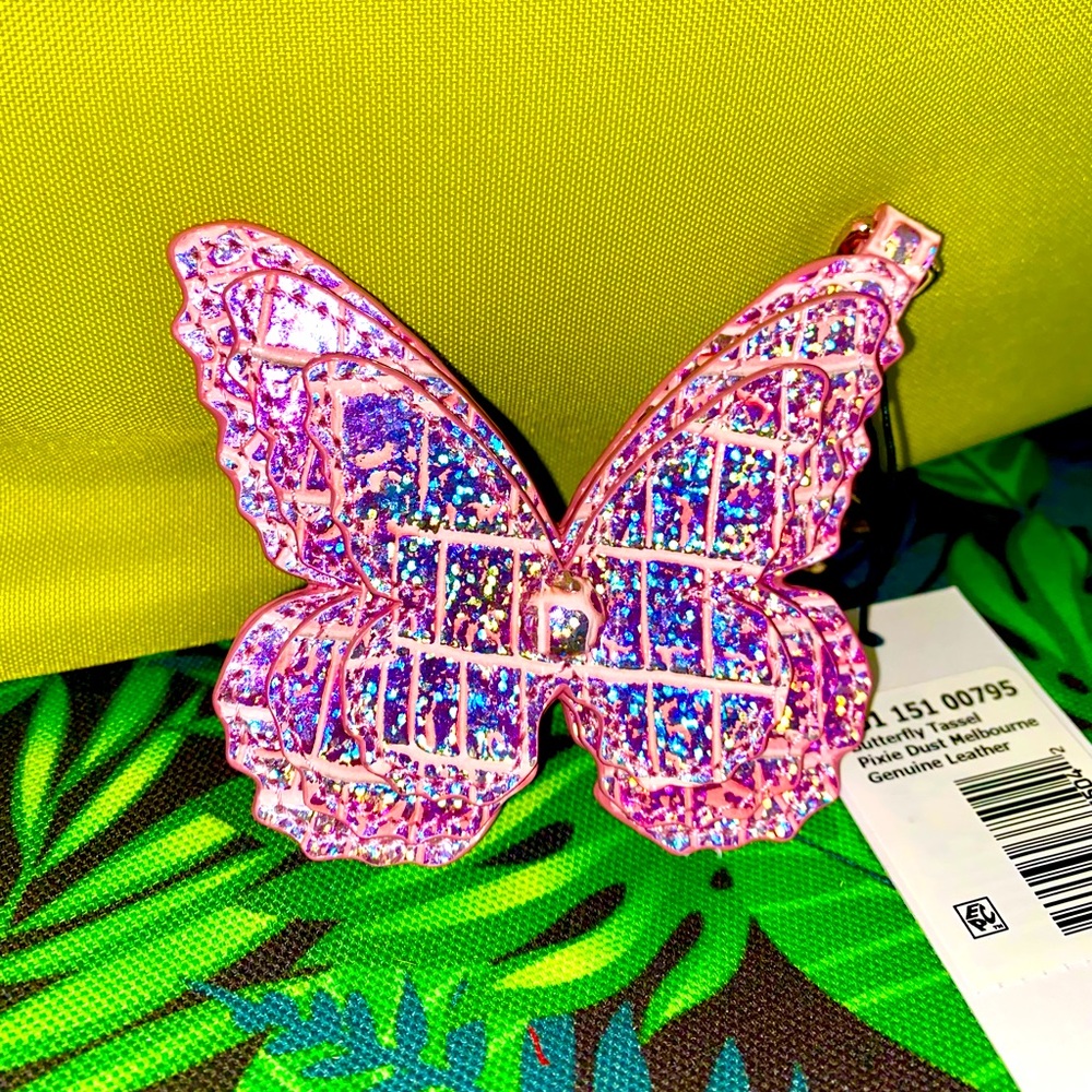 Brahmin butterfly charm
